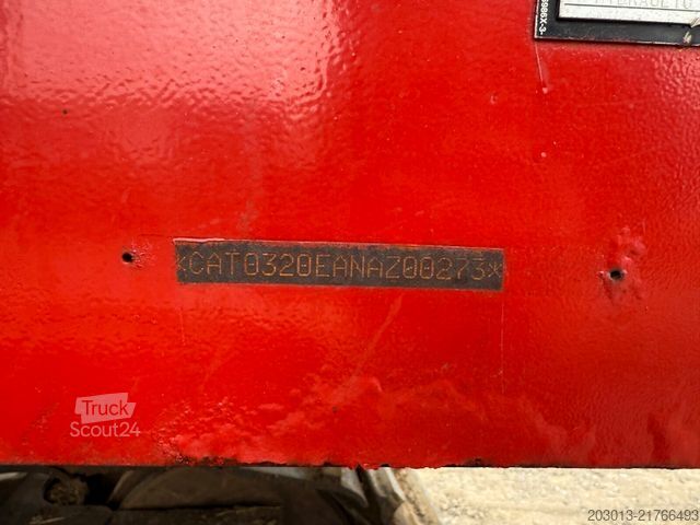 Bandgrävare CATERPILLAR 320E Kettenbagger *Abbruch *Long Arm *Hubkabine