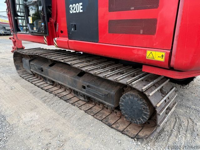 Bandgrävare CATERPILLAR 320E Kettenbagger *Abbruch *Long Arm *Hubkabine