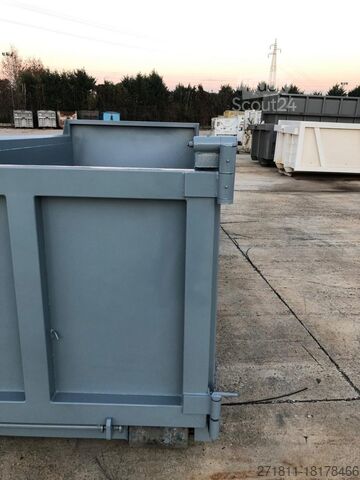 Hákový kontajner  CONTAINER PER INERTI APERTO CON PORTA POSTERIORE T