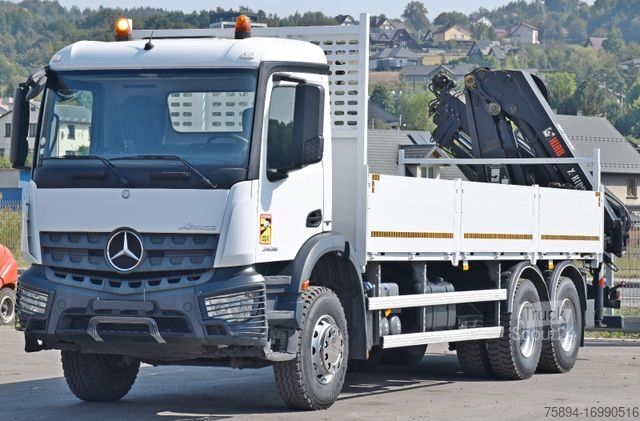 Γερανός τοποθετημένος σε φορτηγό MERCEDES-BENZ AROCS 2636 *HIAB X-HIDUO 188 ES-4/FUNK  + * 6x4
