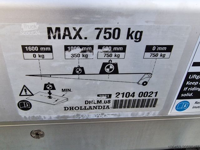 Samochód dostawczy z plandeką FORD Transit Pritsche Ladebordwand /AC/Tempo/68 TKM