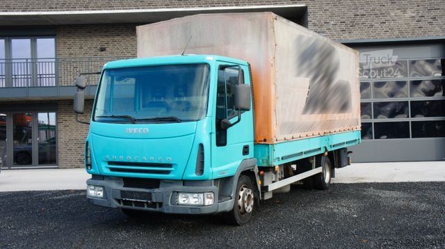 Perdeli panelvan IVECO Eurocargo ML80E21 Pritsche + Plane
