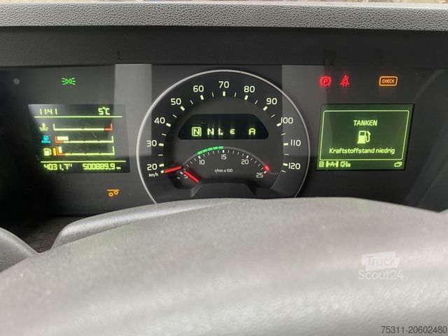 Ciężarówka z płaską platformą VOLVO FM410 6x2 | PK19502*Lift-Lenk*IShift*Kamera*Kran