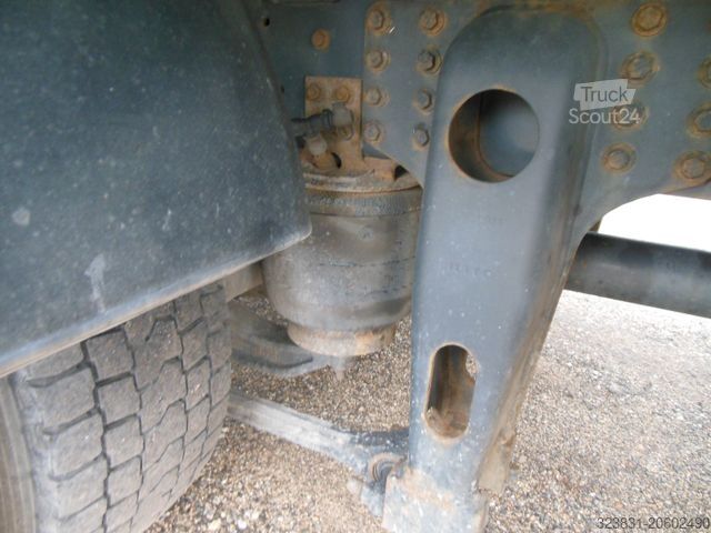 Camion cu platformă și prelată IVECO EUROCARGO ML 160E28, 21 PALETTEN, LBW