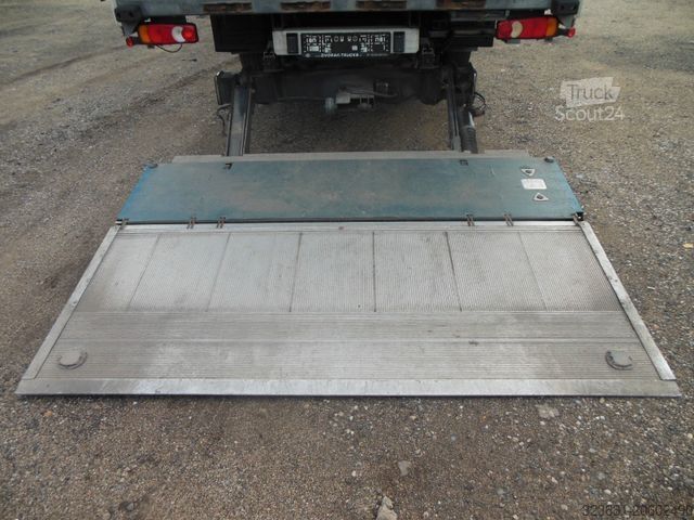 Flatbed truck with tarp IVECO EUROCARGO ML 160E28, 21 PALETTEN, LBW
