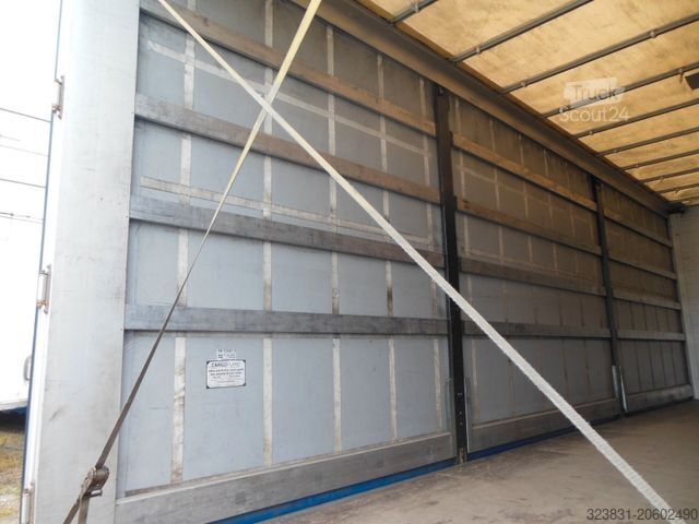 Camion cu platformă și prelată IVECO EUROCARGO ML 160E28, 21 PALETTEN, LBW