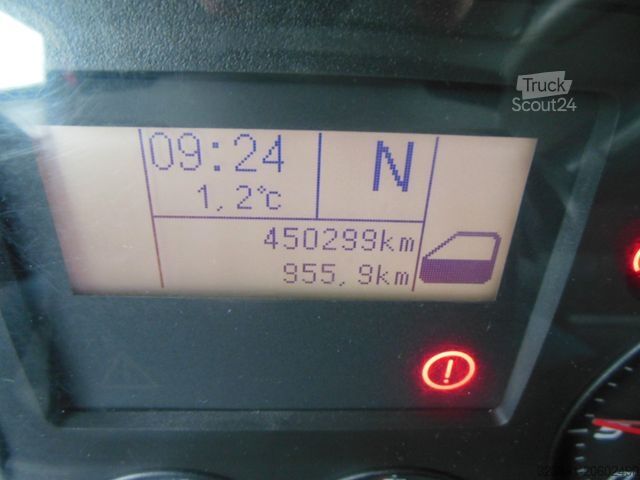 Camion cu platformă și prelată IVECO EUROCARGO ML 160E28, 21 PALETTEN, LBW