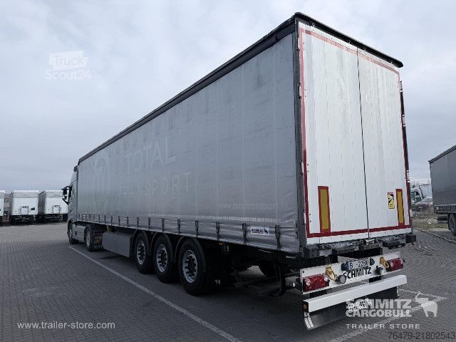 Öppen semitrailer med kapell Schmitz Cargobull Curtainsider Standard