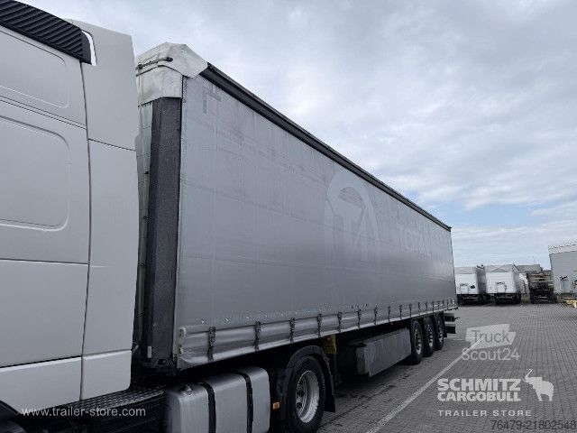 Öppen semitrailer med kapell Schmitz Cargobull Curtainsider Standard
