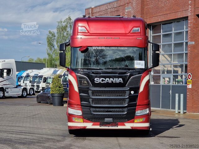 Podvozok s kabínou Scania R580 V8 NGS Highline 6x2*4 - Chassis - Loadlift...