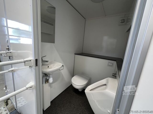 Remorque sanitaire Rosemeier EW TA-NO 1 Damen, 1 Herren+Urinal H Toilettenanhänger