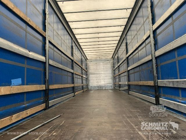 Atvērta puspiekabe ar tentu Schmitz Cargobull Schiebeplane Mega