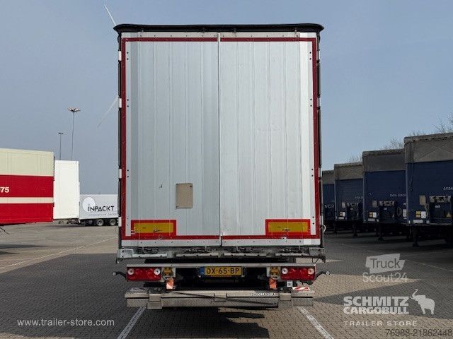 Semi-reboque aberto com lona Schmitz Cargobull Curtainsider Standard Ladebordwand