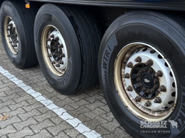 Semi-reboque aberto com lona Schmitz Cargobull Curtainsider Standard Ladebordwand