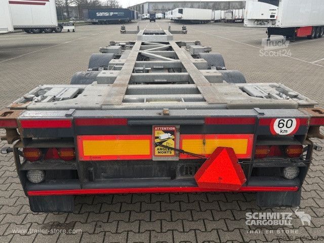Puoliperävaunu Renders Containerfahrgestell Standard