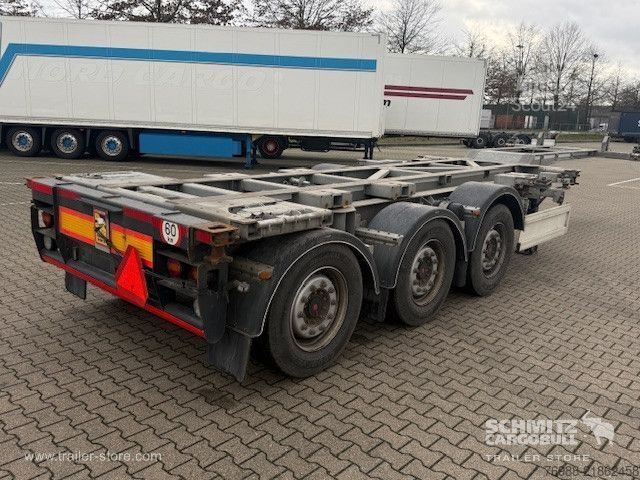 Puoliperävaunu Renders Containerfahrgestell Standard