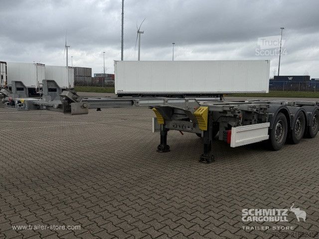 Puoliperävaunu Renders Containerfahrgestell Standard