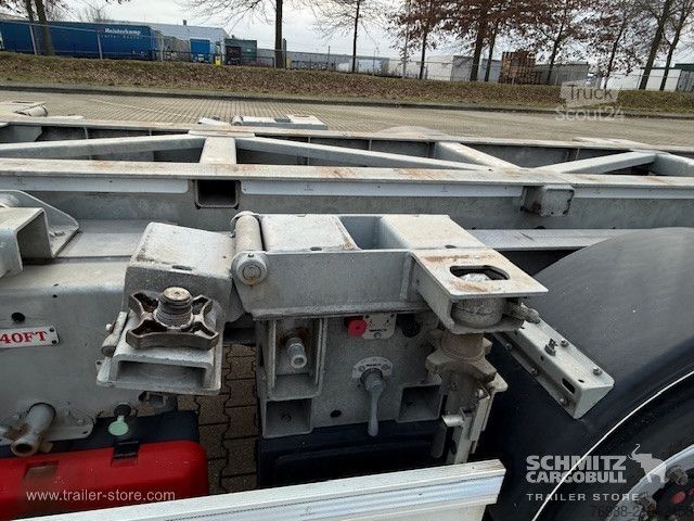 Puoliperävaunu Renders Containerfahrgestell Standard
