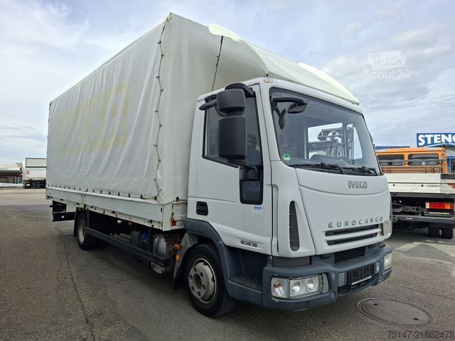Фургон с брезентова завеса IVECO 80E18 Eurocargo 3-Sitzer AHK Tempomat