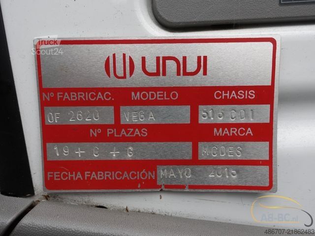 Autocar MERCEDES-BENZ Unvi Sprinter 516, 21 Sitze, Euro 6