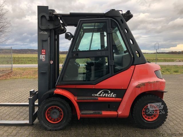 رافعة شوكية أمامية LINDE H60D 396_Diesel_ Heizung_4. Ventil_ Deutz_ Waage