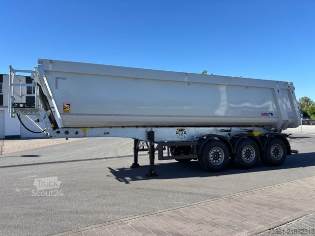 Tippsemitrailer SCHMITZ CARGOBULL SKI S3D 24 SL 8.2 Stahlrund 31,9 m3 Liftachse