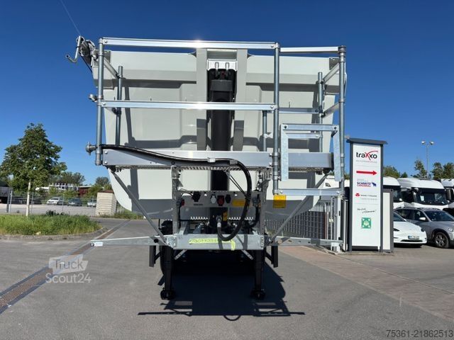 Полуремарке самосвал SCHMITZ CARGOBULL SKI S3D 24 SL 8.2 Stahlrund 31,9 m3 Liftachse