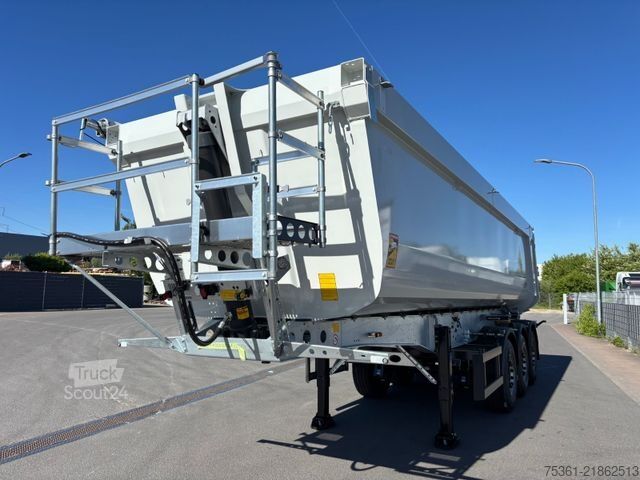 Tippsemitrailer SCHMITZ CARGOBULL SKI S3D 24 SL 8.2 Stahlrund 31,9 m3 Liftachse