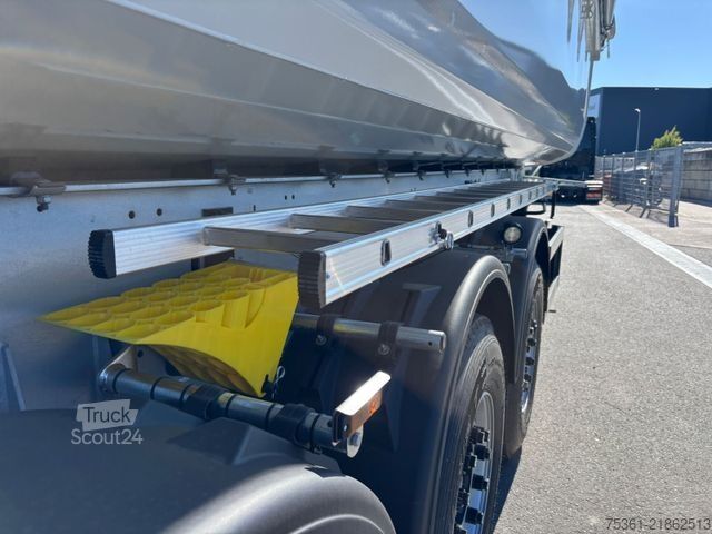 Полуремарке самосвал SCHMITZ CARGOBULL SKI S3D 24 SL 8.2 Stahlrund 31,9 m3 Liftachse