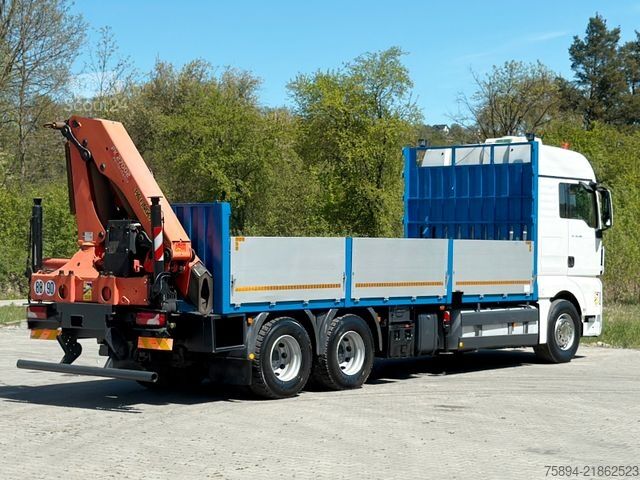 Tovorna dvigalka na tovornjaku MAN TGX 28.480 Pritsche 7,10 m+ PK 27002/FUNK * TOP