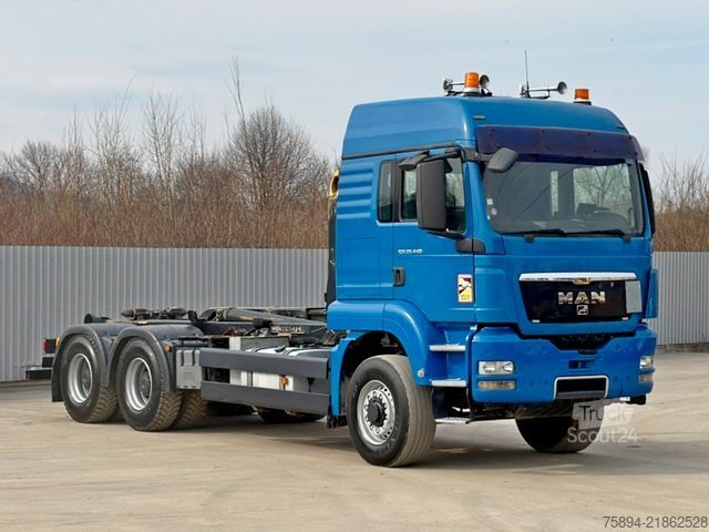 Hákový nosič kontejnerů MAN TGS 26.440 * Abrollkipper * 6x4 * TOPZUSTAND !