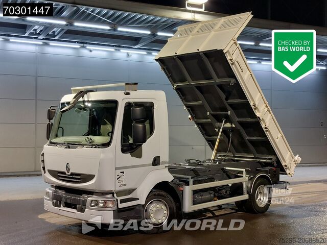 3-way tipper Renault Midlum 220 4X2 3-way tipper Manual Steel suspen...