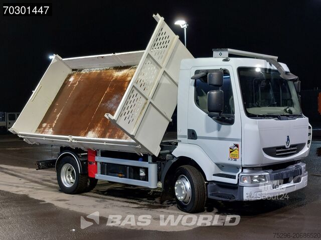 3-way tipper Renault Midlum 220 4X2 3-way tipper Manual Steel suspen...