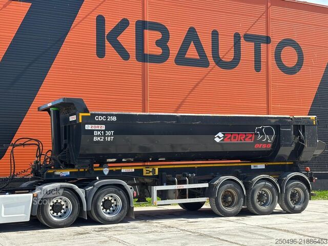 Pašizgāzējs ZORZI 36 SPRS BOX L=8355 mm / MOVABLE AXLES