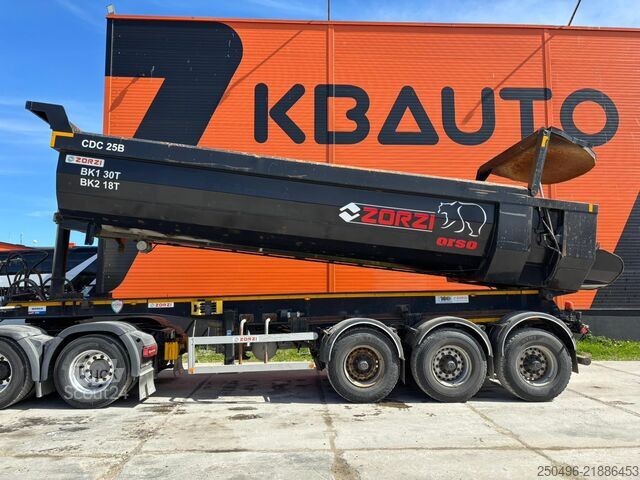 Pašizgāzējs ZORZI 36 SPRS BOX L=8355 mm / MOVABLE AXLES