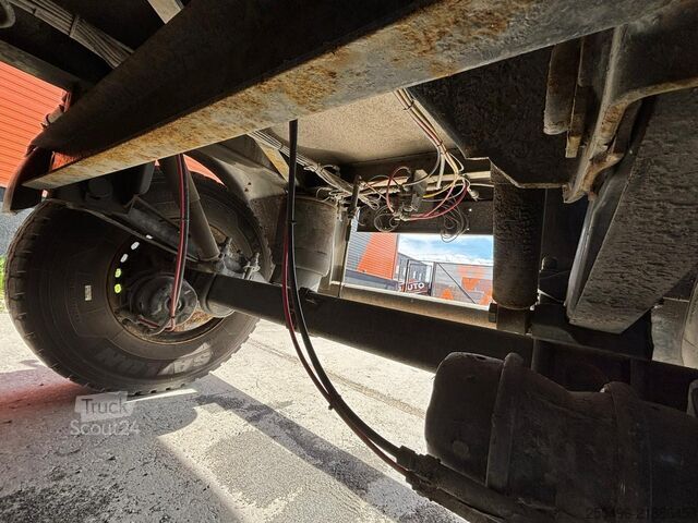 Tipper ZORZI 36 SPRS BOX L=8355 mm / MOVABLE AXLES