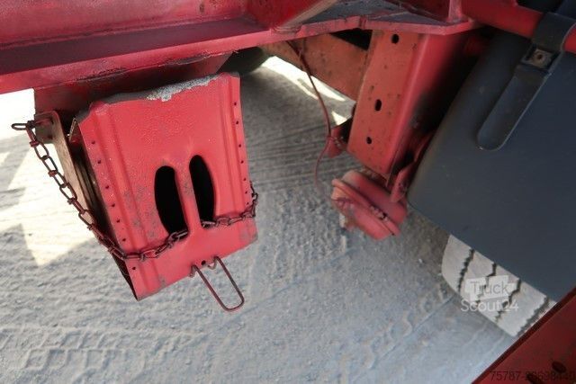 Remorque semi-ouverte RENDERS Baustoffpritsche Rollkran Kennis 14 aus 2010