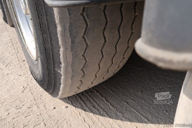 Remorque semi-ouverte RENDERS Baustoffpritsche Rollkran Kennis 14 aus 2010