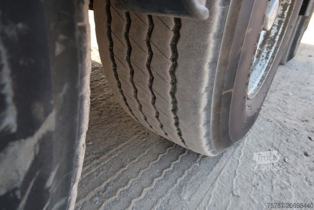 Remorque semi-ouverte RENDERS Baustoffpritsche Rollkran Kennis 14 aus 2010