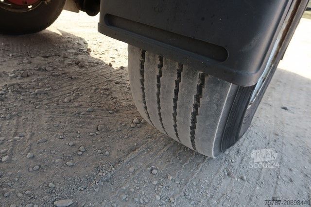 Remorque semi-ouverte RENDERS Baustoffpritsche Rollkran Kennis 14 aus 2010