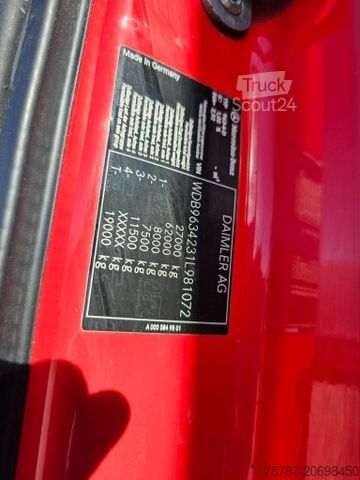 Standard dragbil MERCEDES-BENZ 2542 Actros ,2. Achse Liftachse,Klima-Automat, 2
