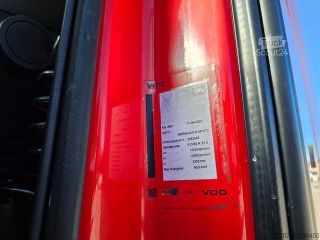 Standard dragbil MERCEDES-BENZ 2542 Actros ,2. Achse Liftachse,Klima-Automat, 2