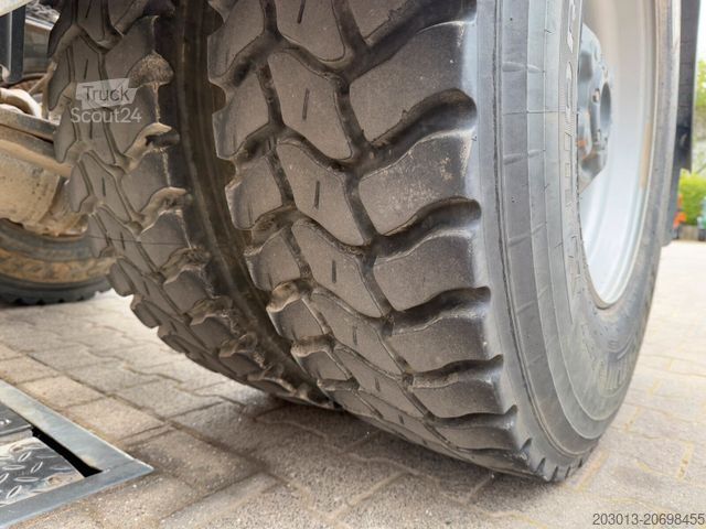 Standartinis vilkikas SCANIA G450 XT 4x4 Euro 6 SZM Kipphydraulik Blatt/ Luft