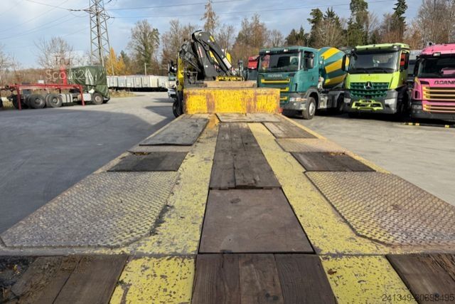 مقطورة نصف منخفضة MÜLLER-MITTELTAL 2A Gelenkt