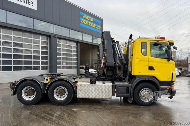 Tovorna dvigalka na tovornjaku SCANIA G480 6x4 SWS KIPPER/KRAN/SZM HIAB244-5