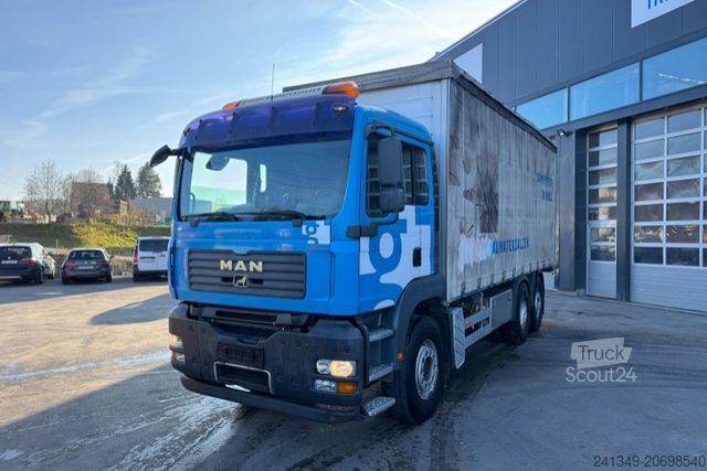 Tentinė platforma sunkvežimis MAN TGA 26.440 6x2