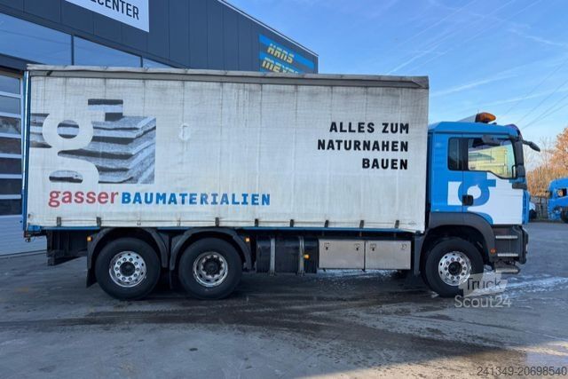 Tentinė platforma sunkvežimis MAN TGA 26.440 6x2