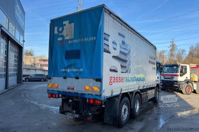 Tentinė platforma sunkvežimis MAN TGA 26.440 6x2