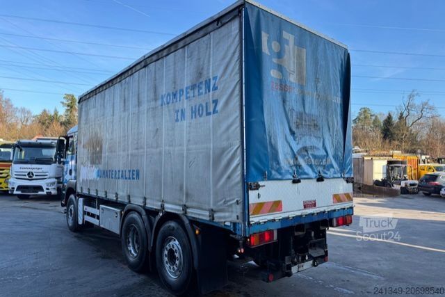 Tentinė platforma sunkvežimis MAN TGA 26.440 6x2