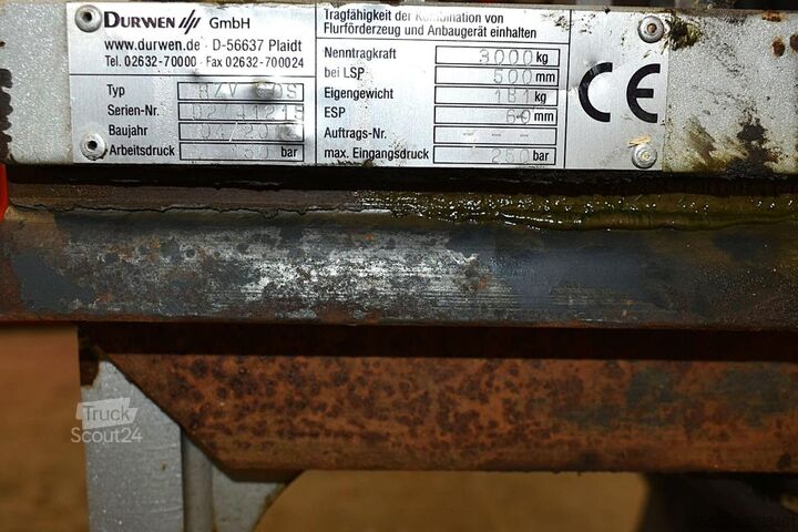 Gafleposisjonerer DURWEN RZV 30 S Breite 1150 mm